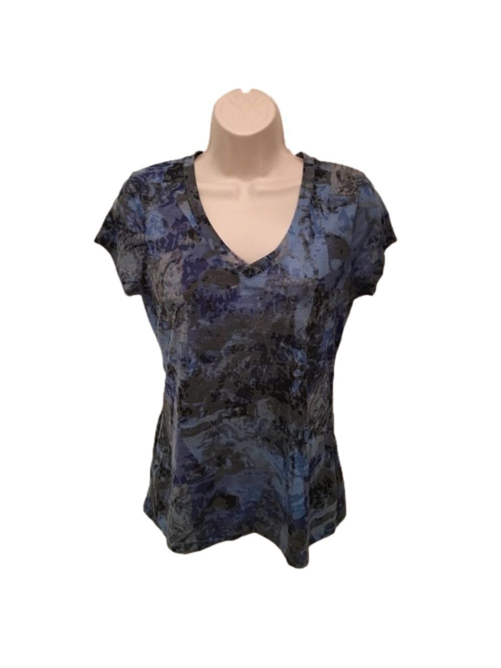 KENNETH COLE Cute Shades of Blue Tee-Shirt (XS)